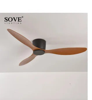 SOVE Modern White LED Ceiling Fan