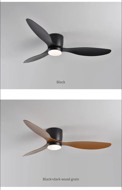 SOVE Modern White LED Ceiling Fan