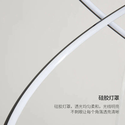 ثريا نحاسية دائرية من DecorBites™: فخامة عصرية بسيطة لغرفة المعيشة، المطعم، درج الفيلا