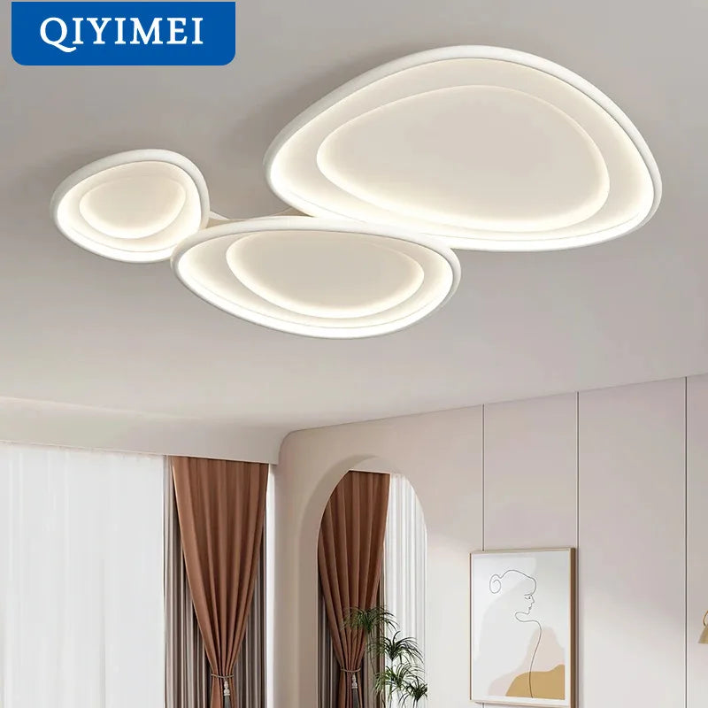 White Chrome LED Chandelier