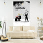 Decobites Whiplash Wall Tapestry Bedroom Decor for Inspiring Spaces