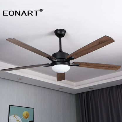 DecorBites™ 76" LED Modern Indoor Ceiling Fan with Remote Control