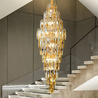 DecorBites™ Crystal Chandelier for Luxe Modern European Villa Decor