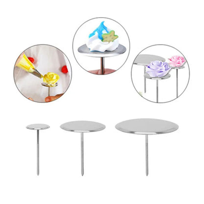 DecorBites™ Cake Piping Nail Tips Stand for Baking Pastry Decoration