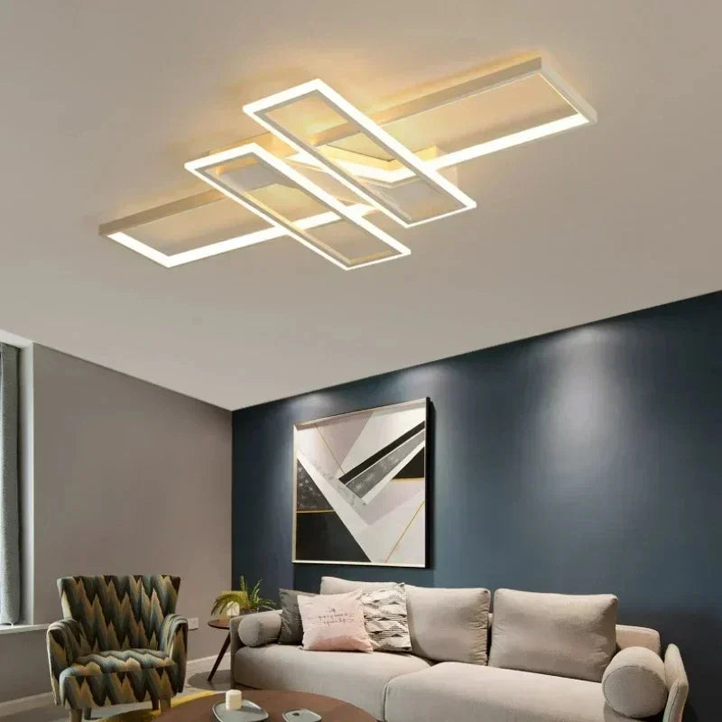 Chandeliers LED Decorbites™ con Control Remoto - Lámpara de Techo de Luster Negro para el Hogar