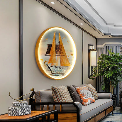 Apliques de pared DecorBites™ con forma de peces LED: Iluminación creativa para el dormitorio