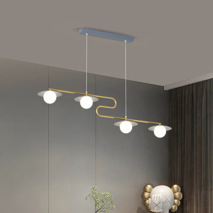 DecorBites™ Dimmable Led Ceiling Chandelier for Living Room, Dining Table, Kitchen - Modern Indoor Lighting Fixture