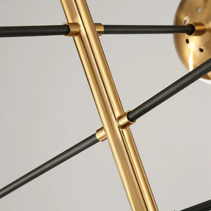 DecorBites™ Glass Bubble Chandelier for Kitchen Bar Dining Bedroom Lighting