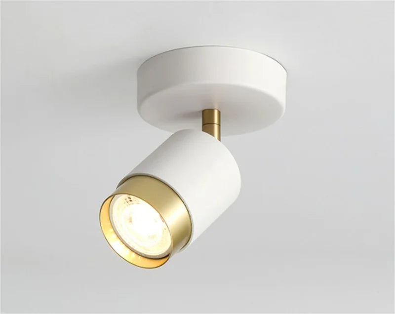 DecorBites™ Ceiling Chandelier Black White LED Spotlight for Living Room Bedroom Dining