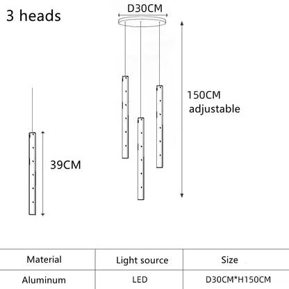 DecorBites™ Gold/Silver LED Chandelier for Home, Restaurant, and Beauty Club Lighting