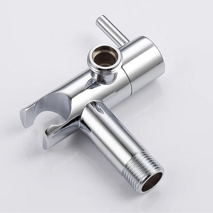 DecorBites™ Brass Wall Mount Bidet Spray Set Chrome Gold High Pressure Bathroom Shattaf Gun