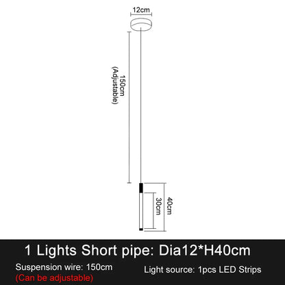 DecorBites™ LED Staircase Chandeliers: Modern Luxury Lighting for Living Room, Restaurant, or Duplex Attic