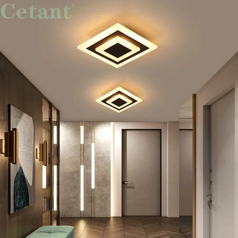 DecorBites™ LED Ceiling Light: Stylish Acrylic Lamps for Home Decor, Aisle, Staircase, Balcony