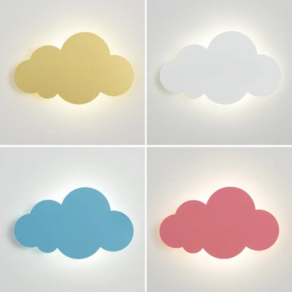 DecorBites™ Cloud Wall Light: Modern Nordic LED Bedside Lamp for Children's Room
