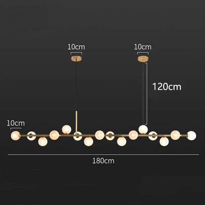 Lámparas colgantes LED DecorBites™ para decoración moderna del hogar e iluminación interior