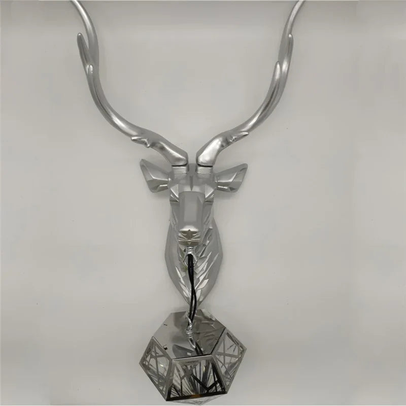 DecorBites™ مصباح حائط LED على شكل قرون الغزلان: مصباح حائط عصري لغرفة النوم، مصباح غرفة معيشة بتصميم كلاسيكي