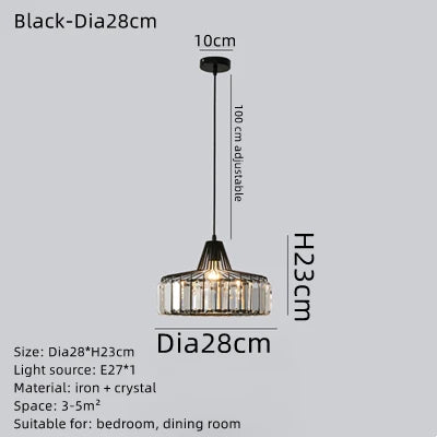 ثريا ديكوربايتس™ LED سوداء اللون للمطبخ وغرفة الطعام، بتصميم نوردي عصري