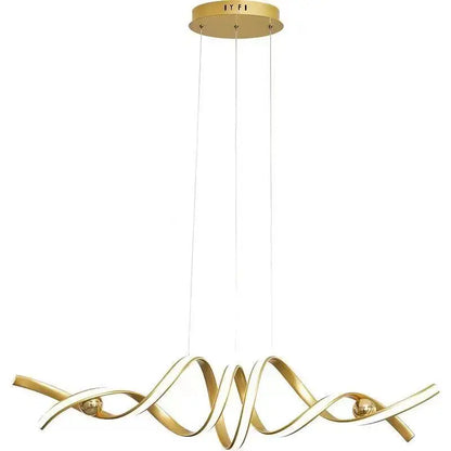 Minimalist White Linear LED Pendant Light