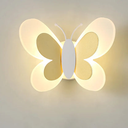 DecorBites™ Butterfly LED Wall Lamp for Children's Room, Nordic Style Bedside Light