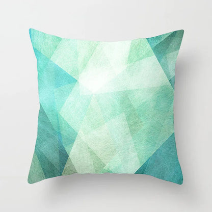 DecorBites™ Leaf Feather Cushion Covers Geometric Heart Print Pillowcase Home Decor