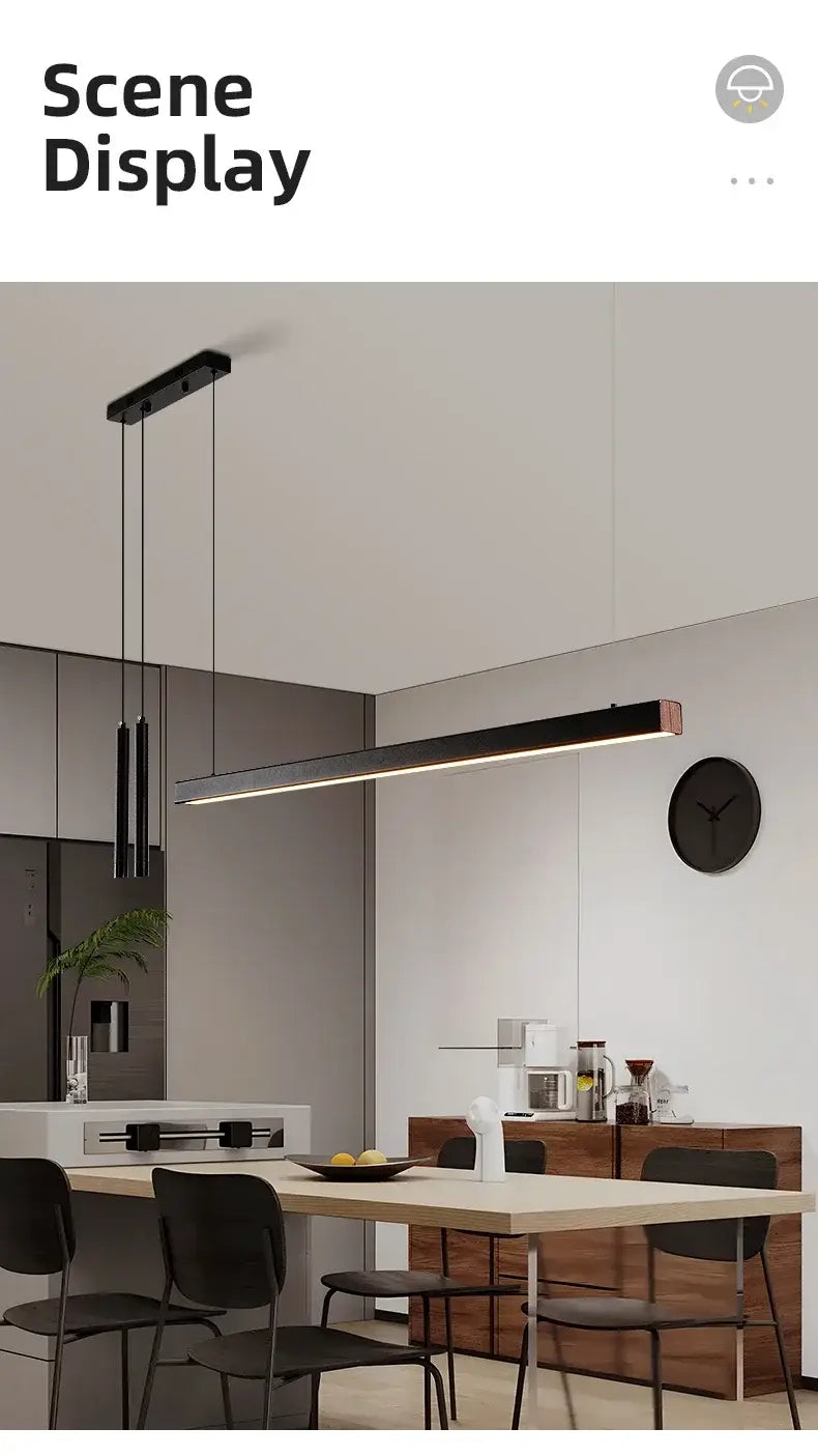 DecorBites™ Nordic LED Chandelier for Home Lighting