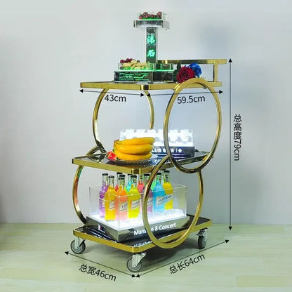 عربة صالون التجميل DecorBites™ أثاث التجميل