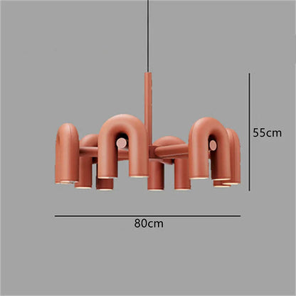 DecorBites™ Cirkus Tube Wall Lamp: Minimalist U-shaped Sconce for Bedside Reading & Decor