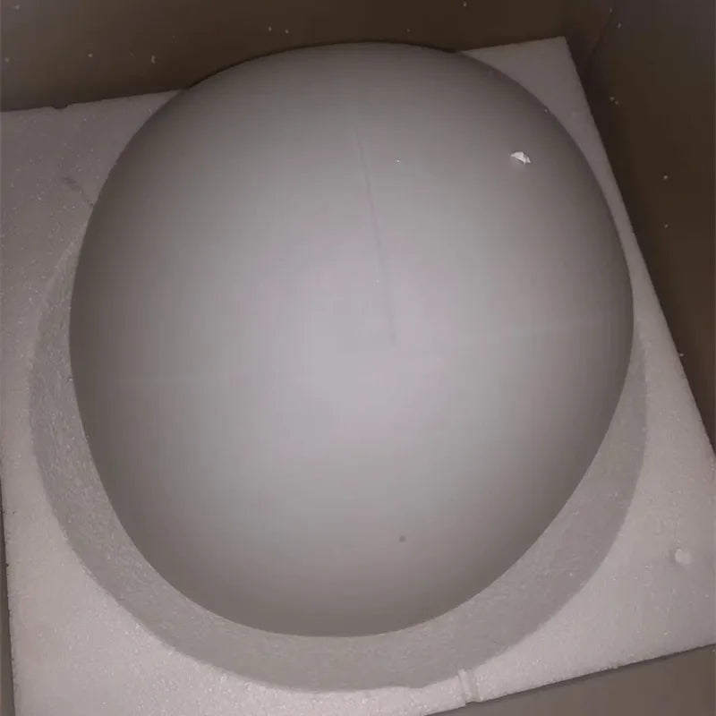 DecorBites™ Gregg Pendant Lamp: White Bubble Glass Italian Design for Home, Kitchen, Restaurant