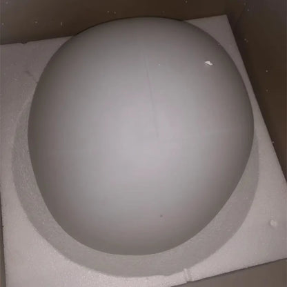 DecorBites™ Gregg Pendant Lamp: White Bubble Glass Italian Design for Home, Kitchen, Restaurant