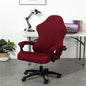 Decobites High Back Armchair Cover: Elastic Accent for Office Computer Game Solid Chair