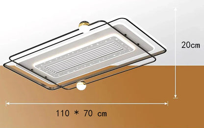 DecorBites™ Kids Bedroom Ceiling Fan with Remote Control and Modern LED Light