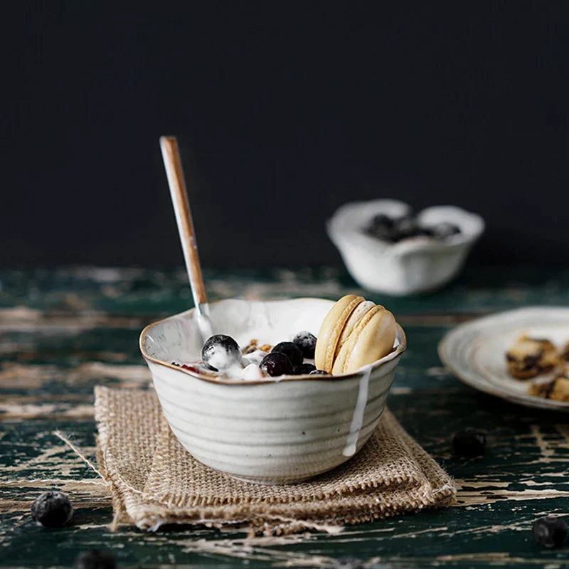 DecorBites™ Ceramic Japanese Style Dish Bowl Set