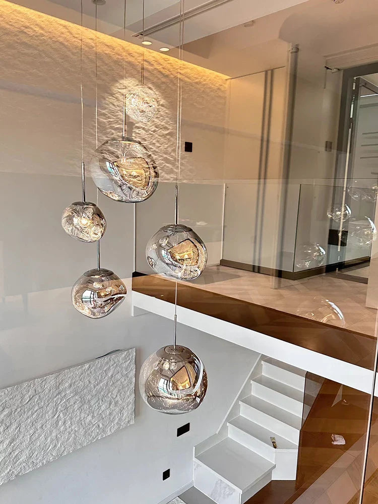 Nordic Lava Acrylic Pendant Light