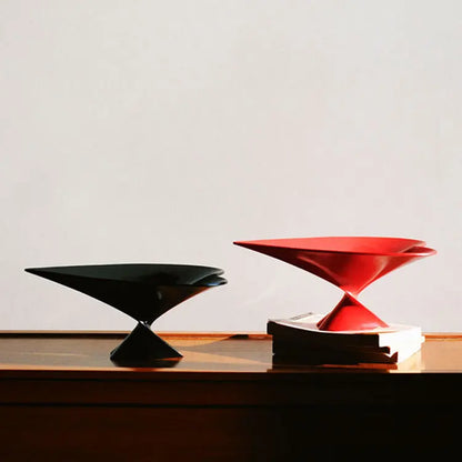 ديكوربايتس™ - طبق فاكهة هندسي - حامل عرض مجوهرات - صينية تخزين - ديكور منزلي