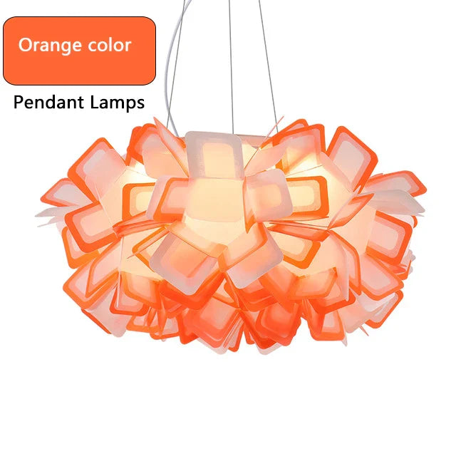 Lámpara colgante de techo con forma de flor LED DecorBites™ para sala de estar y dormitorio