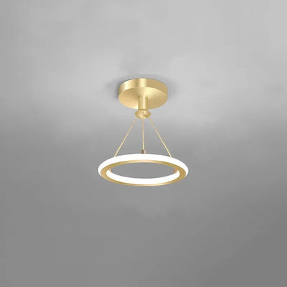 DecorBites™ Gold Plated Chandelier with Remote Control, Crystals Decoration for Living Room