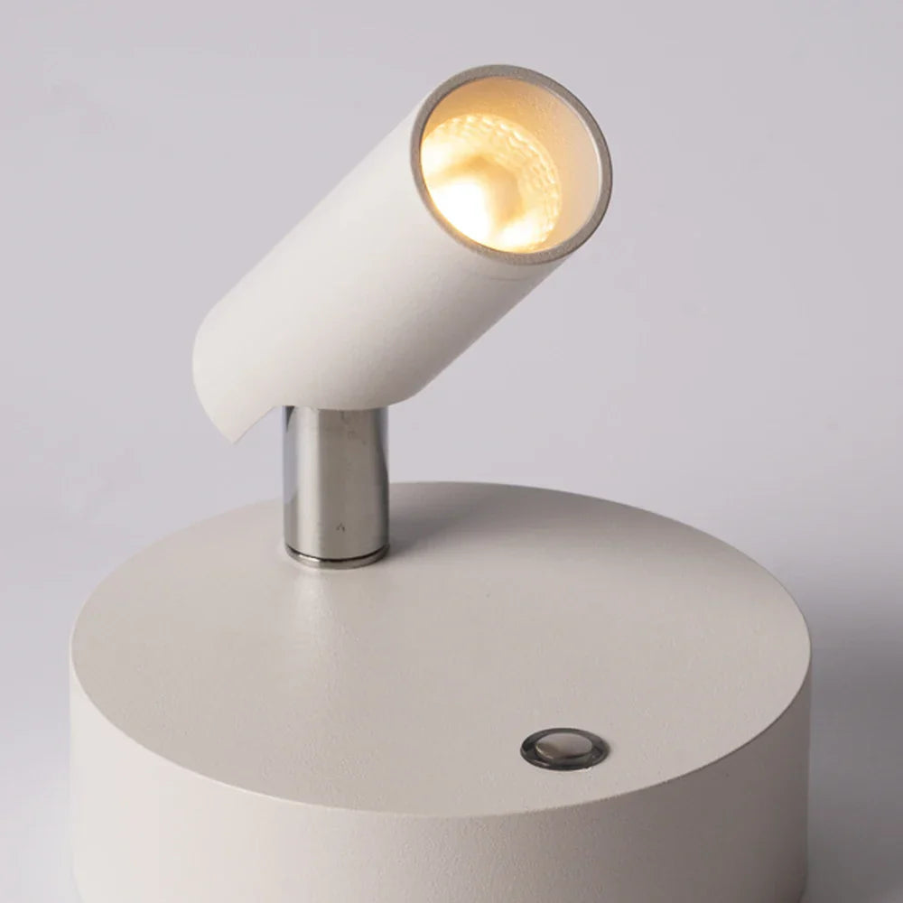 DecorBites™ Dimmable Wireless Wall Mounted Spotlight 3W USB Recharge LED Night Light