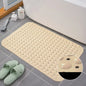 Decobites Non-Slip Bathtub Mat with Drain Hole and Suction Cups