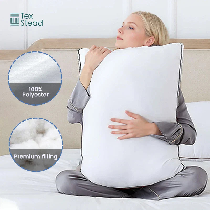 Decobites Premium Soft Bed Pillows for Sleeping - Hotel Quality Down Alternative Fill