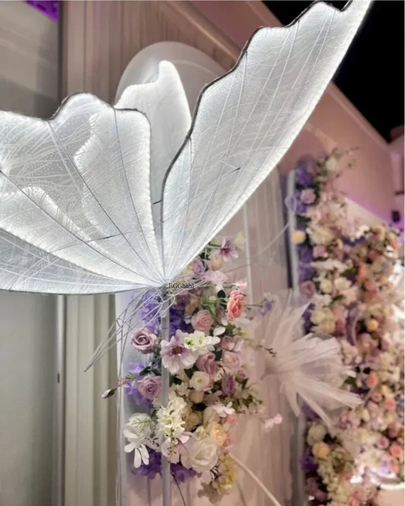 Lámpara de decoración de boda LED Mariposa de encaje Decorbites™