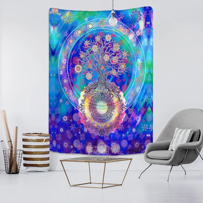 Psychedelic Eye Tapestry Wall Hanging for Aesthetics Room Decor by Decobites