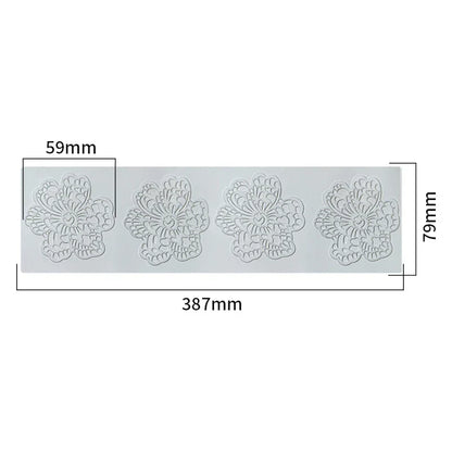 DecorBites™ Coral Branch Leaf Silicone Mold for Cake Chocolate Baking Decoration