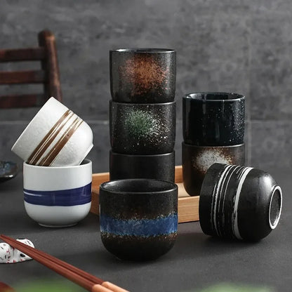 DecorBites™ Japanese Ceramic Coffee Tea Cup Porcelain Drinkware Mug - Wholesale