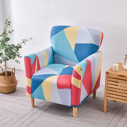 DecorBites™ Accent Chair Cover Slipcovers | Stretch Sofa Couch Case