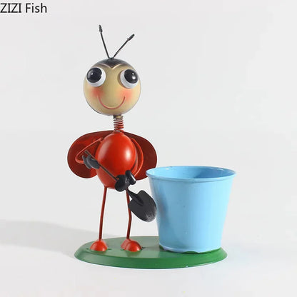 مزهرية DecorBites™ Ants Gardener: أواني نباتات إبداعية لديكور الغرفة الجمالي