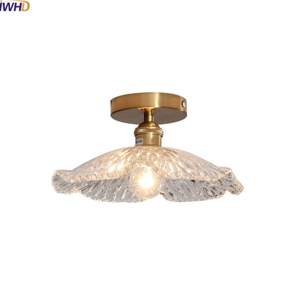 DecorBites™ LED Glass Ceiling Lamp Modern Indoor Lighting Fixture