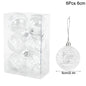 1box Christmas Balls Christmas Tree Ornaments Ball Xmas Hanging Tree Pendants Home Party Decor 2023 New Year Gift Noel Navidad