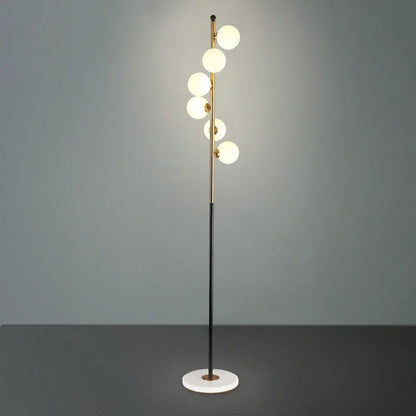 DecorBites™ Glass Floor Lamp: Postmodern Nordic Design for Home Decoration
