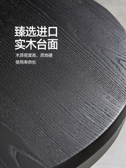 DecorBites™ Industrial Iron Art Solid Wood Dining Chair for Coffee Shop & Bar