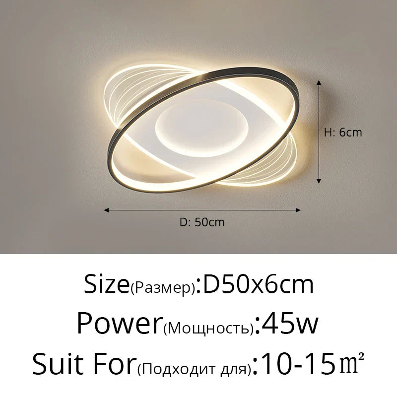 DecorBites™ LED Ceiling Lights Techo for Living Room Study Dining Kitchen Decor